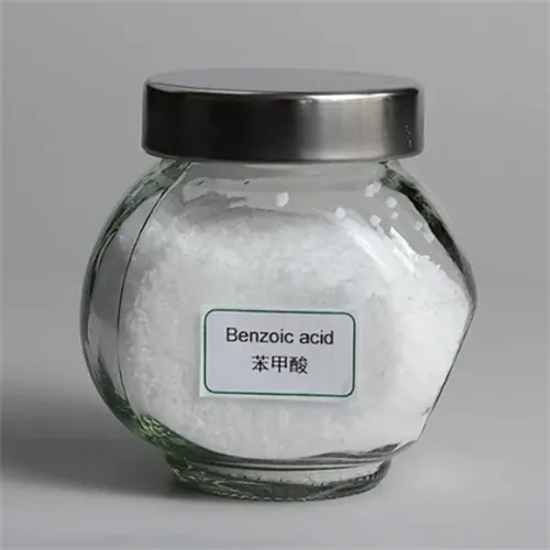 Βενζοϊκό οξύ για τη βιομηχανία CAS 65-85-0 C7H6O2