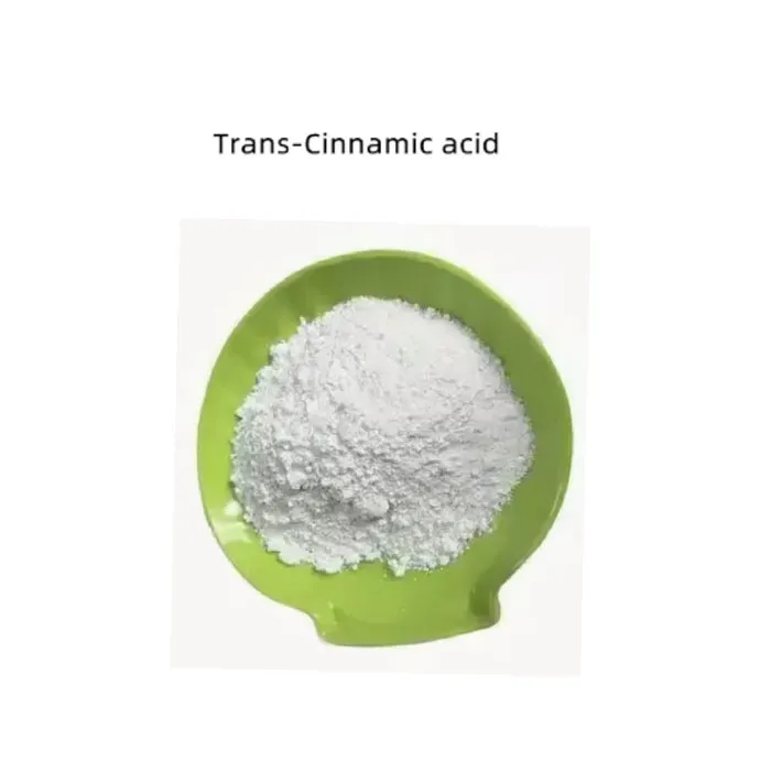 Υψηλή καθαρότητα 99% trans-cinnamic acid σκόνη CAS 140-10-3