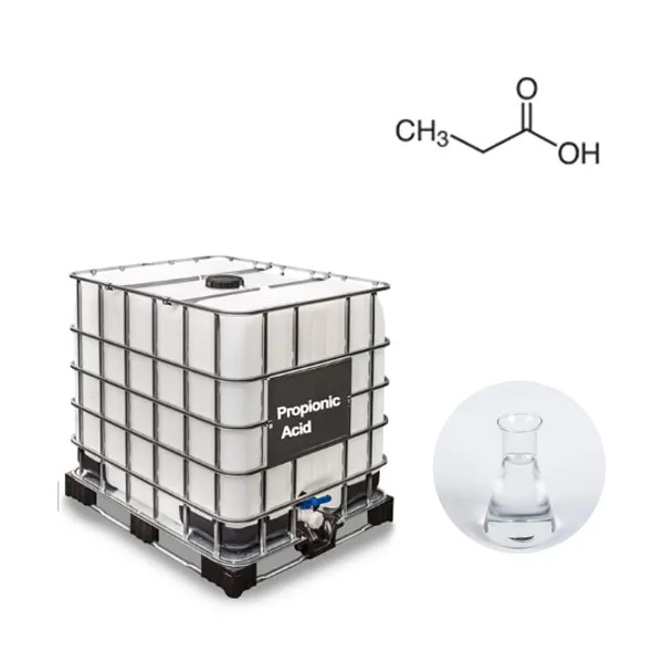 Βιομηχανικός βαθμός 99,5% πετρελαίου προπιονικού οξέος CAS 79-09-4