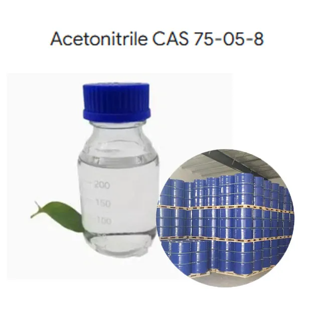 Βιομηχανικός διαλύτης Acetonitrile Acn 99,9% CAS 75-05-8