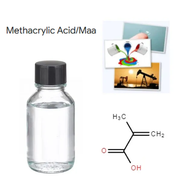 Organic Chemical Methacrylic Acid C4H6O2 MAA Liquid CAS 79-41-4