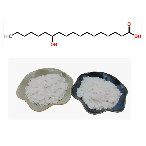 Σκόνη 12- υδροξυστρωματικό οξύ για λιπαντικό CAS 106-14-9