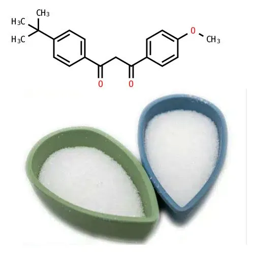 Αντηλιακός πράκτορας Avobenzone με υψηλή καθαρότητα CAS 70356-09-1